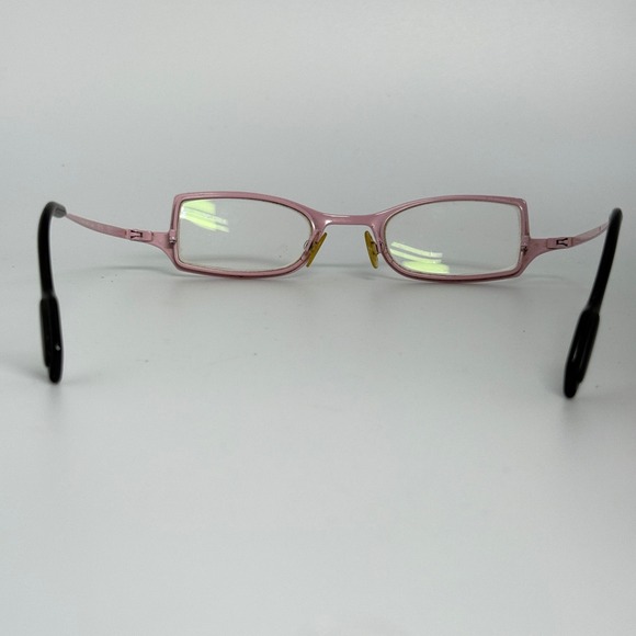 Anne et Valentin B119 Tilt Titanium Eyeglasses Frames Made in Japan Pink 21446 - Picture 3 of 7